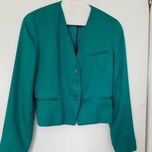 Ladies green blouse/ jacket